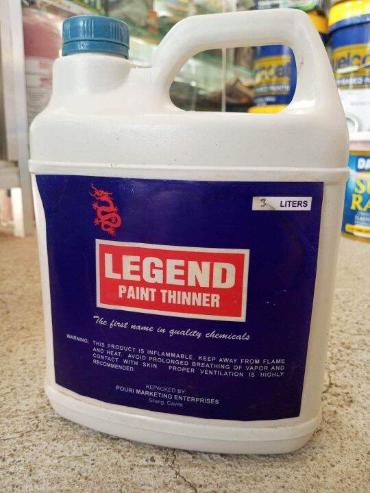 Paint equipment •paint thinner •lacquer thinner (4litters 1gal) Lazada PH