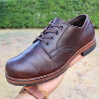 ส่งฟรี? รองเท้า Hawkins Oxford Round Classic Beeswax Leather Premium Model เสริมบุคคลดีมากๆ 25,7us,40eu แท้