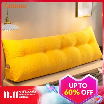 Rectangular Sofa Pillow Tatami Back Cushion Soft Backrest Waist