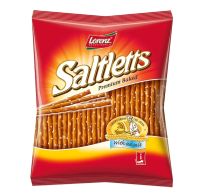 ลอเรนซ์ ซอลเลอร์ ขนมปังกรอบแท่งรสเค็ม Lorenz Saltlerrs Stick 150g