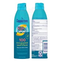 ?พร้อมส่ง? สเปรย์กันแดดสำหรับเด็ก Coppertone Kids Sport SPF100 Sunscreen Spray