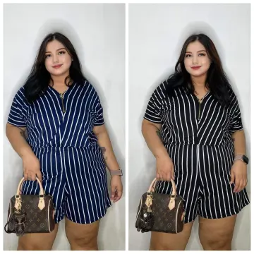 Shop Plus Size Romper Short Women with great discounts and prices