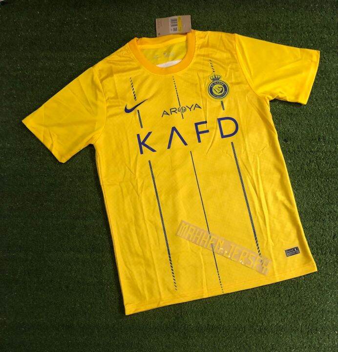 Jersey Bola Al Nassr Home 2023 2024 Go Import Baju Bola Jersey Al