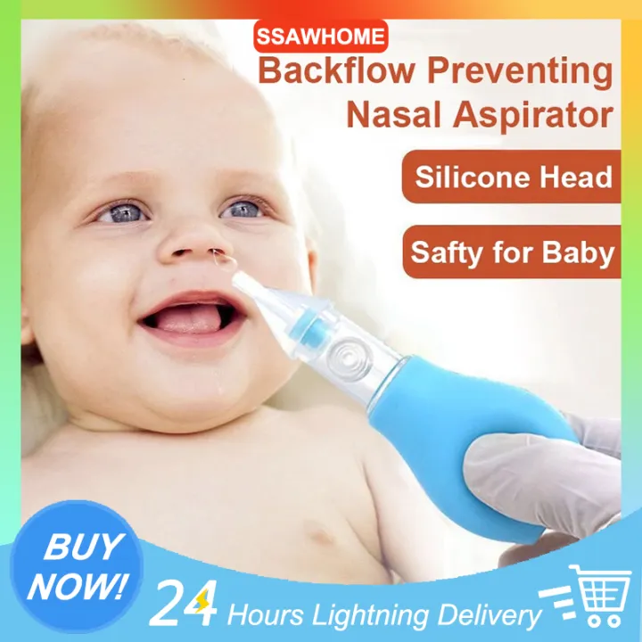 Newborn Baby Cleaning Nose Device Infant Nasal Aspirator Silicone Baby