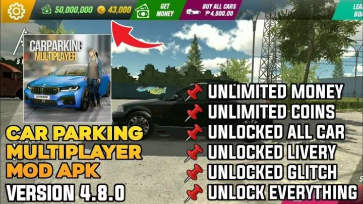 48  Car Parking Multiplayer Mod Apk Unlocked Everything  Latest Free