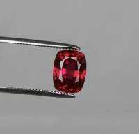 9x7มม. ทับทิมแดงธรรมชาติ 4.8cts 9x7mm cushion natural red ruby 4.8cts