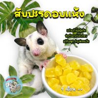 (สับปะรด) PINE APPLE สับปะรดอบแห้ง สับปะรด ผลไม้ ผลไม้รวม ผลไม้อบแห้ง ชูการ์ กระรอก ดอร์เมาส์ แฮมสเตอร์ นก บุชเบบี้ สุนัข แมว