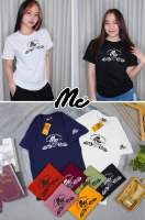 เสื้อยืด MC ผ้าคอตตอล 100% งานปักทั้งตัว ขนาด S M L XL