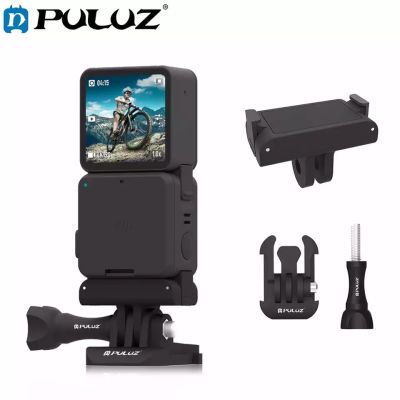 PULUZ Magnetic Adapter Mount For DJI Action 4/3/2 Sports Camera Magnetic Mount 1/4  Screw Port For DJI Osmo Action 2/3/4 Accessories