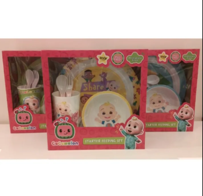 STARTER FEEDING SETS 100 MELAMINE (BPAFREE) Lazada PH