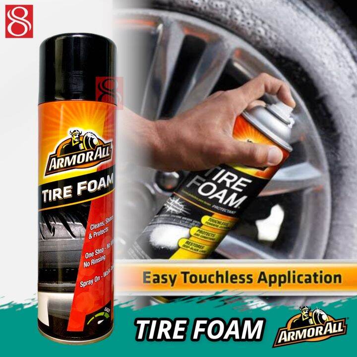 Armor all tire foam , wheel , tire cleaner and protectant 500 ml