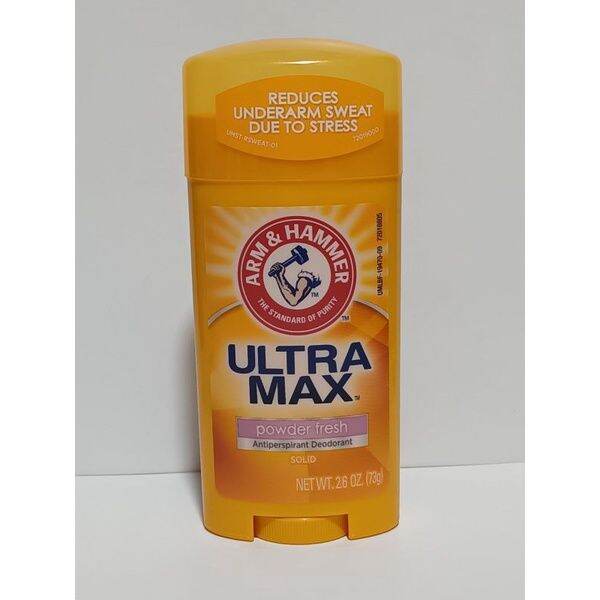 ARM & HAMMER ULTRA MAX Solid Antiperspirant Deodorant, Powder Fresh, 73g Lazada PH