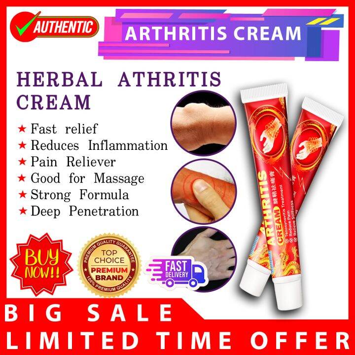 SUMIFUN Arthritis Pain Relief Cream Pain Reliever Rub Original Rayuma