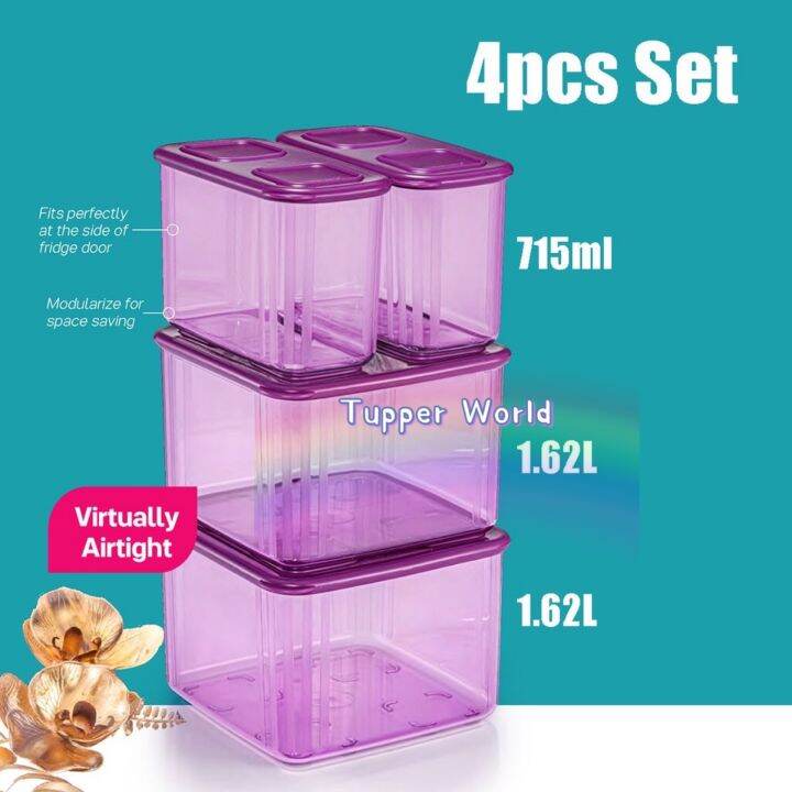 Tupperware Fresh N’ Clear Tall Set 