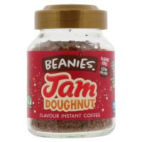 Beanies Flavoured Coffee Instant กลิ่น Jam Doughnut Net:50 g. BBF 14/03/24