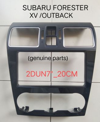 หน้ากากวิทยุ SUBARU FORESTER XV OUTBACK ปี 2010-2015 สำหรับเปลี่ยนเครื่องเล่นทั่วไปแบบ2DIN 7
