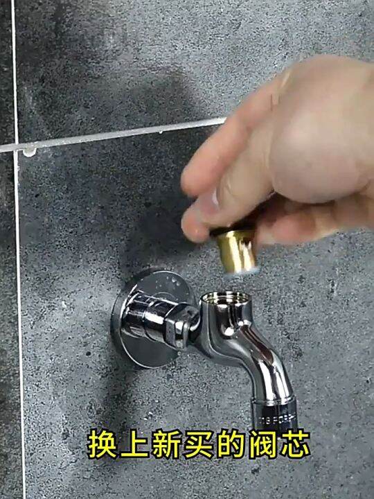 Brass Faucet Valve Core Water Tap Valve Cartridge para sa Restawran