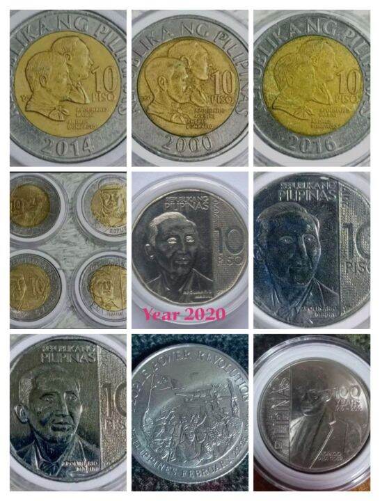 rare SHTF legit semi hard to find 10piso 2014,2016,2000,2017ngc,2020ngc