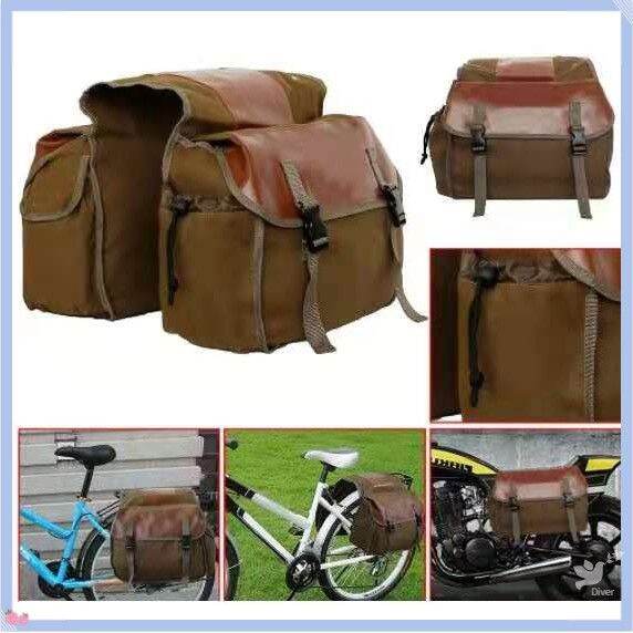 Bike Touring Saddle Bag Pannier Classic Fixie Bike Bag Lazada PH