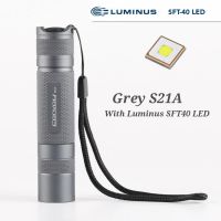 Convoy S21A Luminus SFT40 LED 2000Lm Tactical LED Flashlight 21700 Battery 12 Group Mode EDC Flashlight