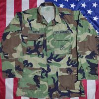 [P171]เสื้อทหาร?? USMC ลาย Woodland ปี1999 รอบอก42