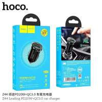 หัวชาร์จในรถ HOCO รุ่น Z44 หัวชาร์จมือถือในรถยนต์ PD 20 วัตต์ + Quick charge 3.0 car charger หัวชาร์จในรถ