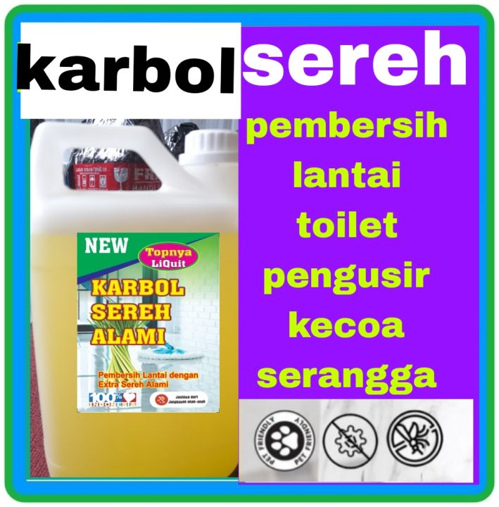 Karbol Sereh Pembersih Lantai 2 Liter Lazada Indonesia