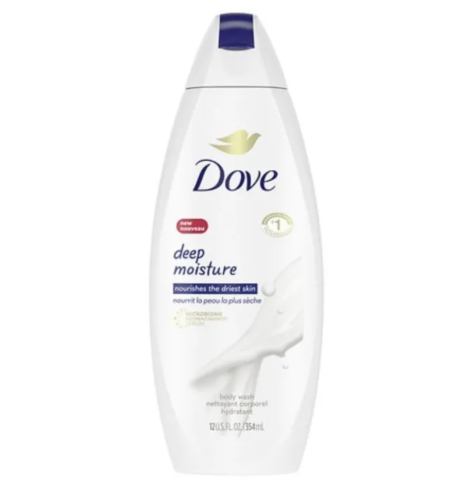 Dove deep moisture body wash with freebies!!! Lazada PH