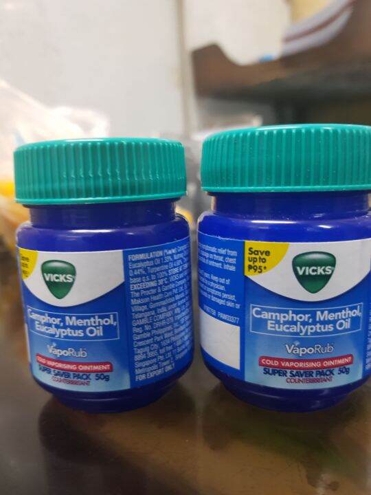 Vicks vaporub 2pieces for 310.00 expiration date 2025 Lazada PH