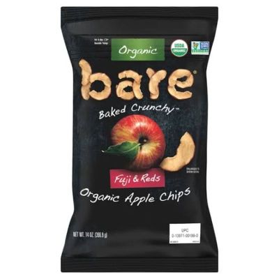 Bare Organic Apple Chips Fuji &amp; Reds 14oz (396.9g)