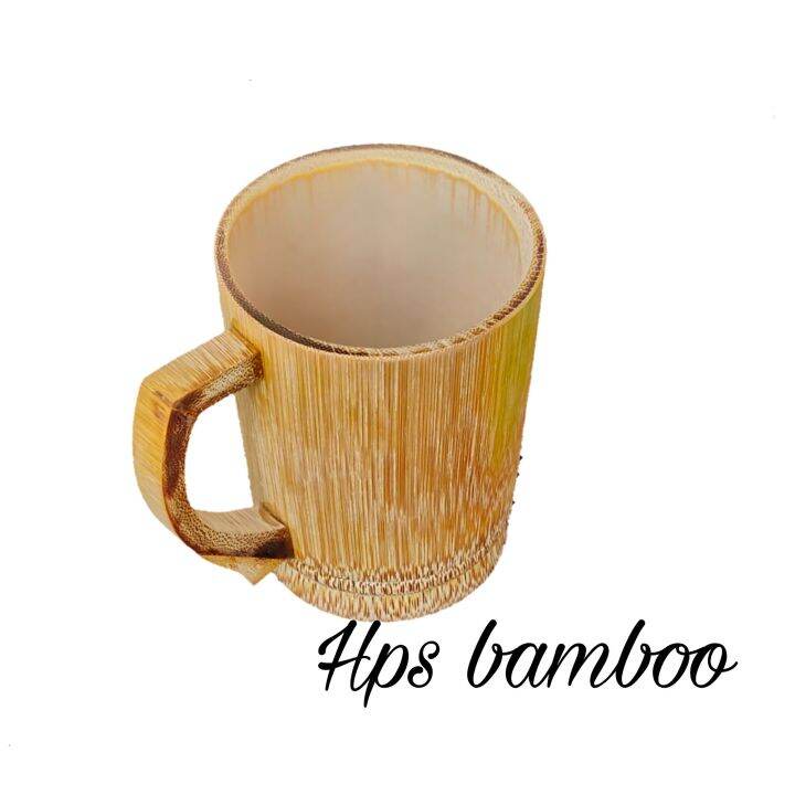 Jual Cangkir Bamboo Mug Bambu Drink Bir Teh Kopi Cofiee Tradisional Gelas Antik Cod Lazada