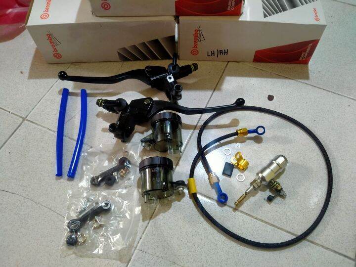 universal hydraulic clutch kit assy. with left and right master pump