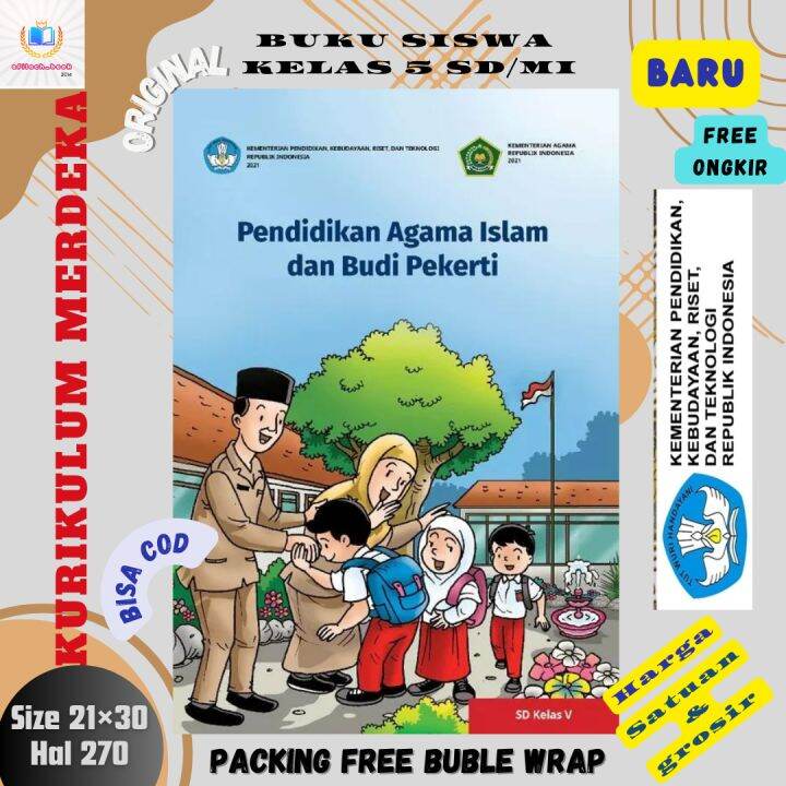 Buku Paket Siswa Pendidikan Agama Islam Dan Budi Pekerti PAI Kelas 5 SD ...