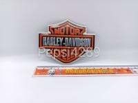 โลโก้ harley davidson  ด้านหลังเป็นสองหน้า###วัสดุทำจากอลูมิเนียม