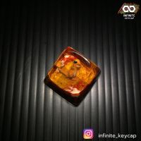 Artisan keycap คีย์แคปโปเกม่อน ( น้อง charmander  )คีย์แคปแฮนด์เมด Keycap Pokémon