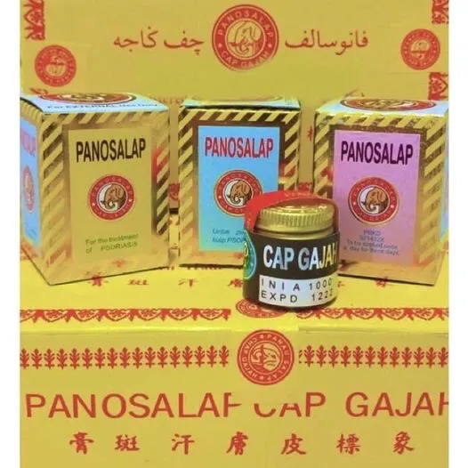 Cream Panau salap Cap Gajah / Kurap , Panau , Kudis jangkitan kulat