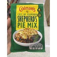 ซอสผง สำหรับปรุง เชพเพิร์ดพาย ตรา โคลแมนส์ 50 G. Shepherd ‘s Pie Mix ( Colman’s Brand ) เชพเพิร์ด พาย มิกซ์