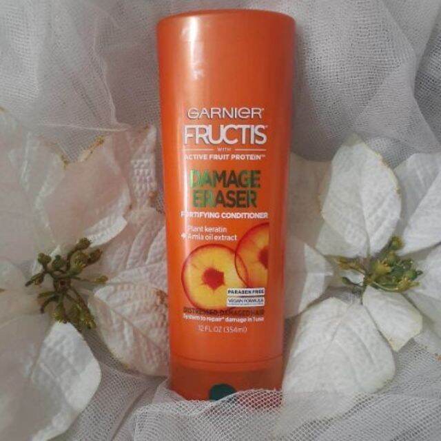 Garnier Fructis Damage Eraser Fortifying Conditioner (354ml) Lazada PH