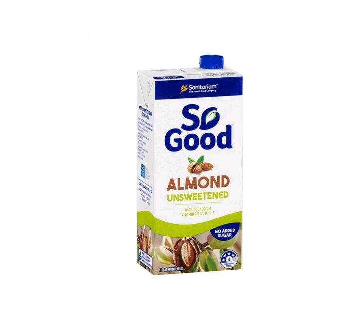 So Good Almond Milk Unsweetened 1L Lazada PH
