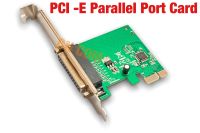 PCI Express Parallel Port DB25 25Pin PCIE Riser Card เครื่องพิมพ์ LPT TO PCI-E X1 การ์ดอะแดปเตอร์ AX99100 ชิปเพิ่มการ์ด