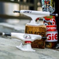 Maple Skateboard Truck x S PROJECT 5.25" (White)