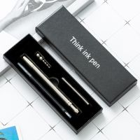 ปากกาบีบอัดโลหะเฉพาะจุด คิดว่าปากกาหมึก ของเล่นบีบอัด Fidget ปากกาแม่เหล็ก สำนักงาน ปากกาเป็นกลาง