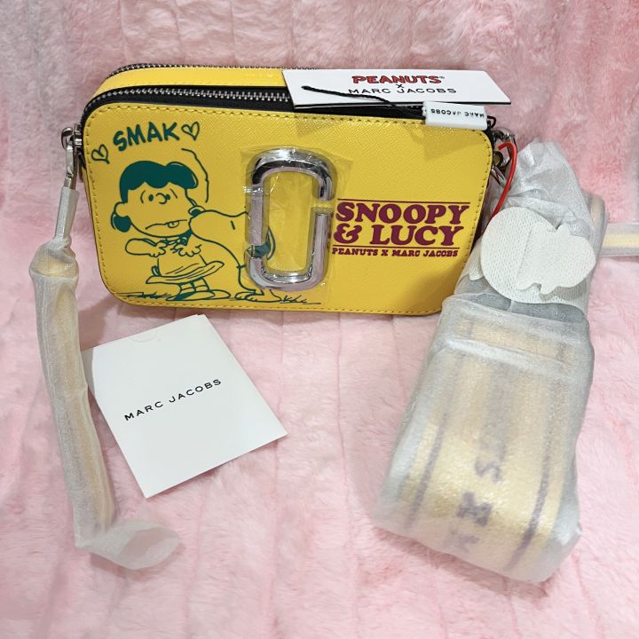 Marc Jacobs Snapshot Peanuts Bag in Yellow