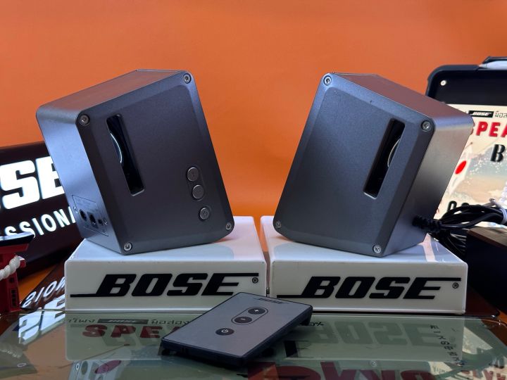 bose-m2-สภาพสวย-อุปกรณ์ครบ-รีโมท-อะแดปเตอร์boseแท้-ใช้ไฟ-100-240v