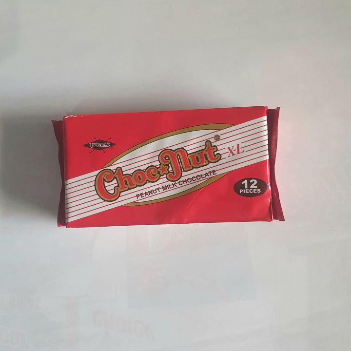 ChocNut XL (Choc Nut) 12 pcs Peanut Milk Chocolate Lazada PH