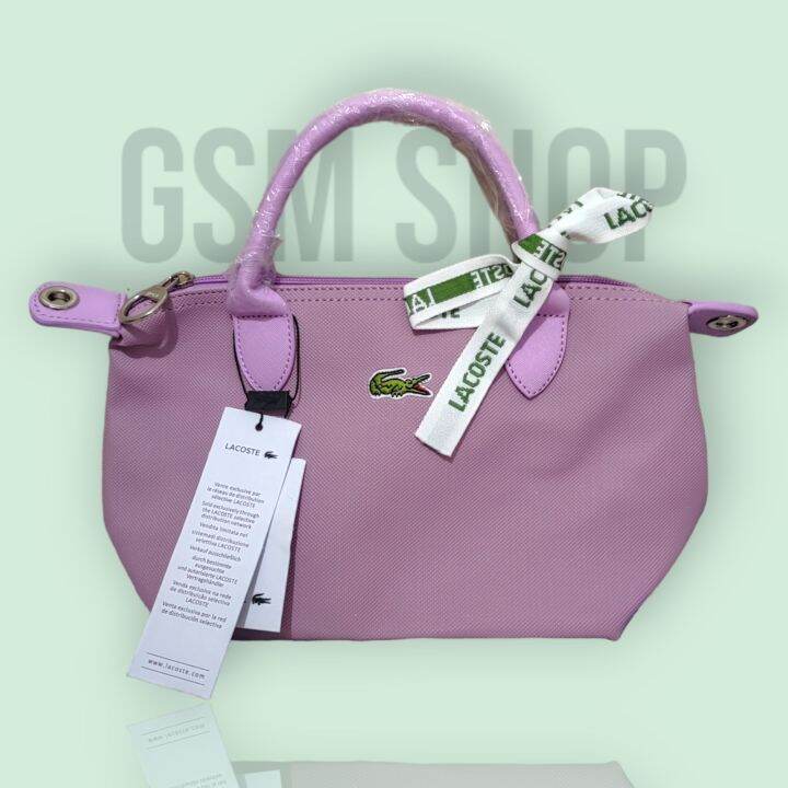 Lacoste mini tote sling bag brand new Lazada PH