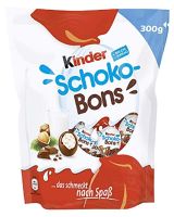 kinder schoco-bons คินเดอร์ช็อกโกแลตสอดไส้เฮเซลนัท 1 ห่อ 300  กรัม