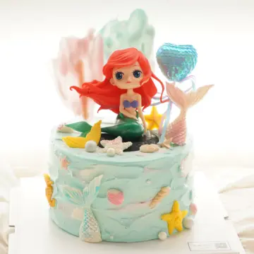 Little Mermaid Ariel Themed Cake