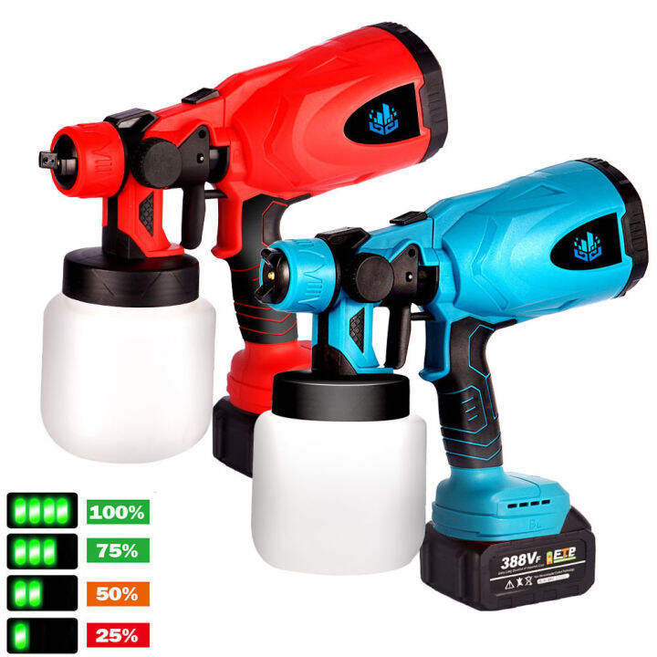 Yofidra 18V Electric Spray Machine 800 ML 42000rpm Handheld Cordless
