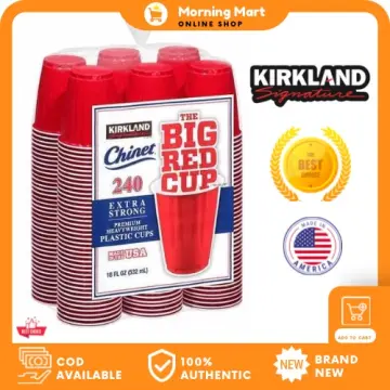 8oz 240ml Red Disposable Party Solo Cups